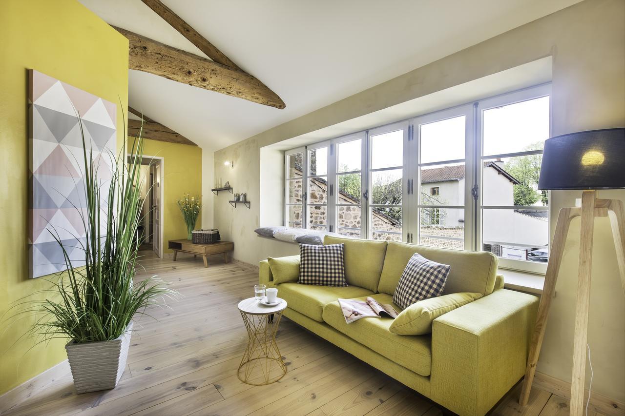 Logis Hotel La Benoite Salles-Arbuissonnas-en-Beaujolais Eksteriør bilde